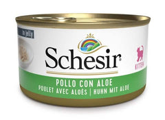 Schesir cat kitten pollo aloe 85g