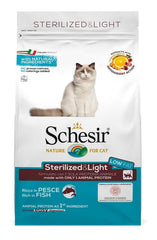 Schesir cat dry sterilized ricco in pesce 1,5 kg