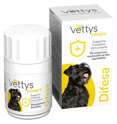 Vettys integra difesa cane 30 compresse masticabili - Scodinzolando