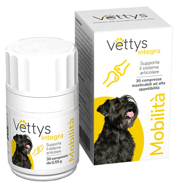 Vettys integra mobilita' cane 30 compresse masticabili - Scodinzolando