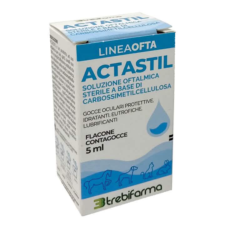 Actastil Soluzione Oftalmica - Gocce Oculari Protettive e Idratanti 5ml