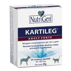 Kartileg adult forte 30 compresse appetibili nutrigen