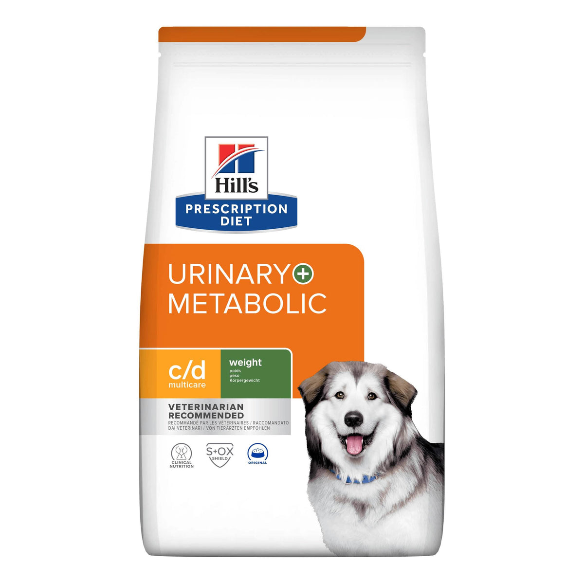 Prescription diet canine c/d+meta 6x1,5 kg
