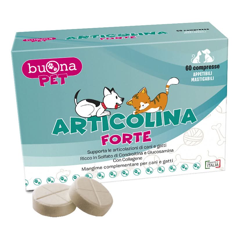 Articolina forte 60 compresse masticabili - Scodinzolando