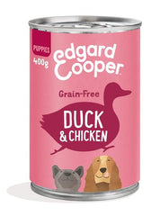 Edgard&cooper dog e puppy duck chicken 400 g