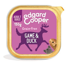 Edgard&cooper dog e adult game duck 150 g