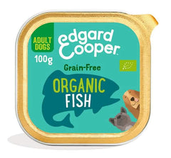 Edgard&cooper dog e adult organic fish 100 g