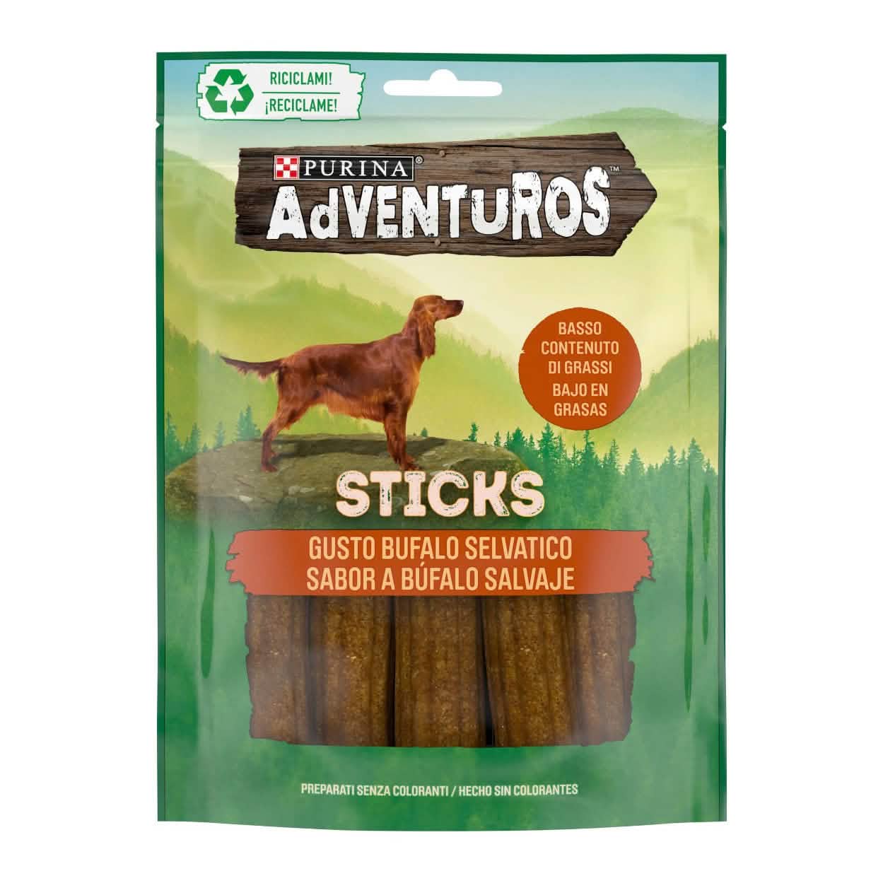 Adventuros Sticks Bufalo 120g