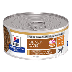 Prescription diet canine kidney k/d chicken&vegetal spezzatino 156 g