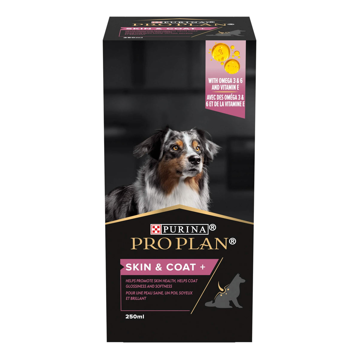 Pro plan dog supplement skin&coat 250 ml