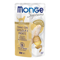 Monge buste supreme adult tonno spigola patate 80 g