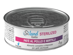Siland gatto adulto sterilizzato pollo mirtillo 85 g