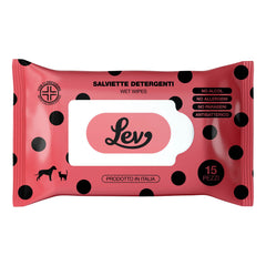 Lev salviette 23x23 clorexidina 15 pezzi