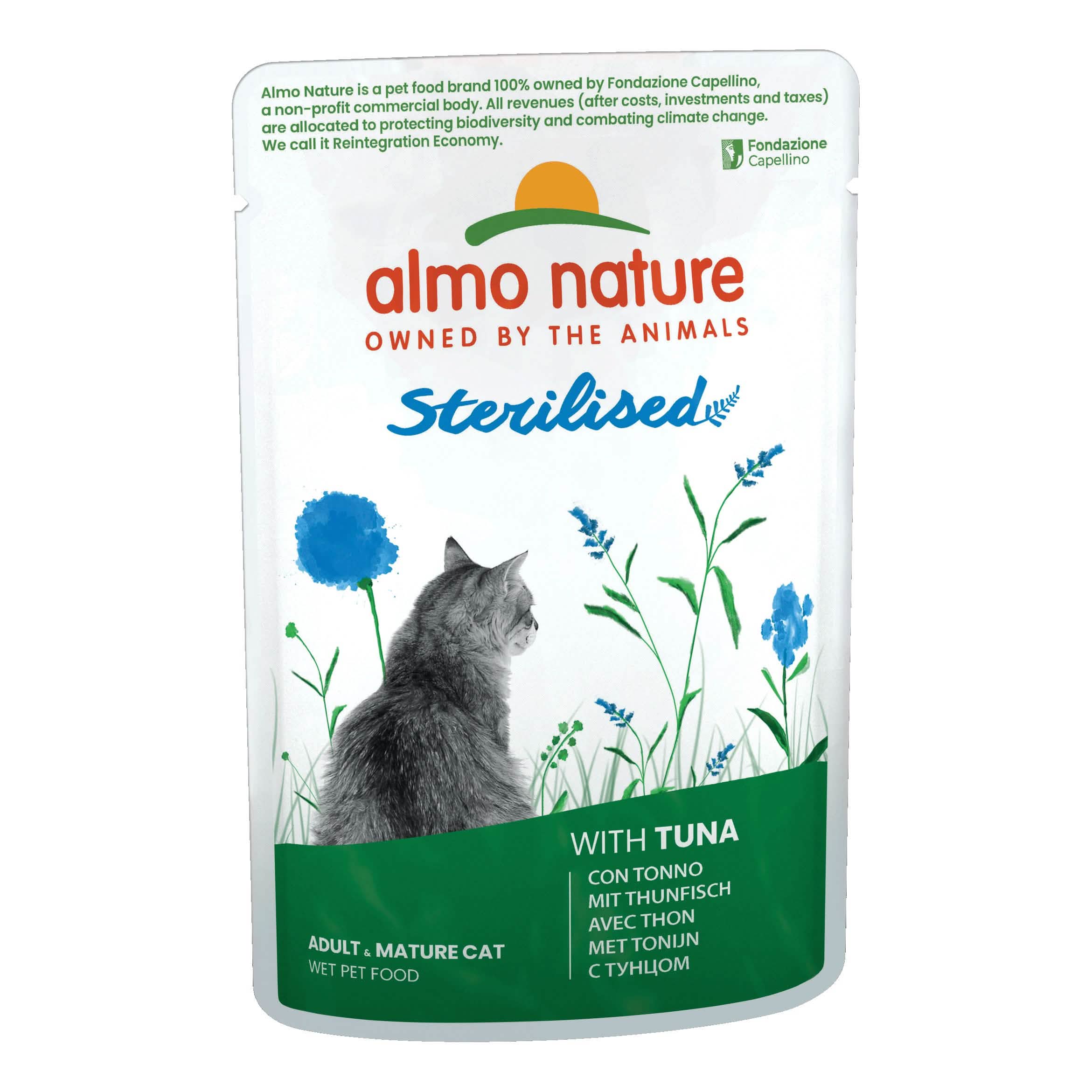 Almo Holistic Sterilised Gatto Tonno 70g