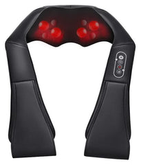 Massaggiatore Shiatsu Ergonomico per Collo e Spalle con Riscaldamento