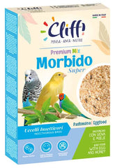Cliffi morbido super 300 g pastoncino uccelli ganivori con uova