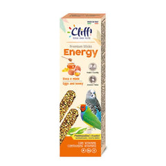 Cliffi sticks pappagallini esotici con uova e miele energy 60 g pcoa436
