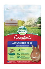 Oxbow adult rabbit food 2,27 kg pellet a base di fieno di fleolo essentials
