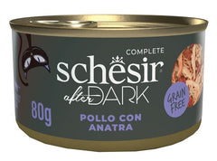 Schesir cat after dark pollo con anatra 80 g