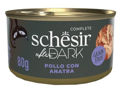 Schesir cat after dark pollo con anatra 80 g