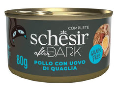 Schesir cat after dark pollo con uovo di quaglia 80 g