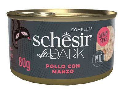 Schesir cat after dark pate' pollo con manzo 80 g