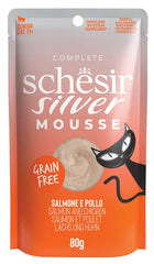 Schesir cat silver mousse salmone 80 g