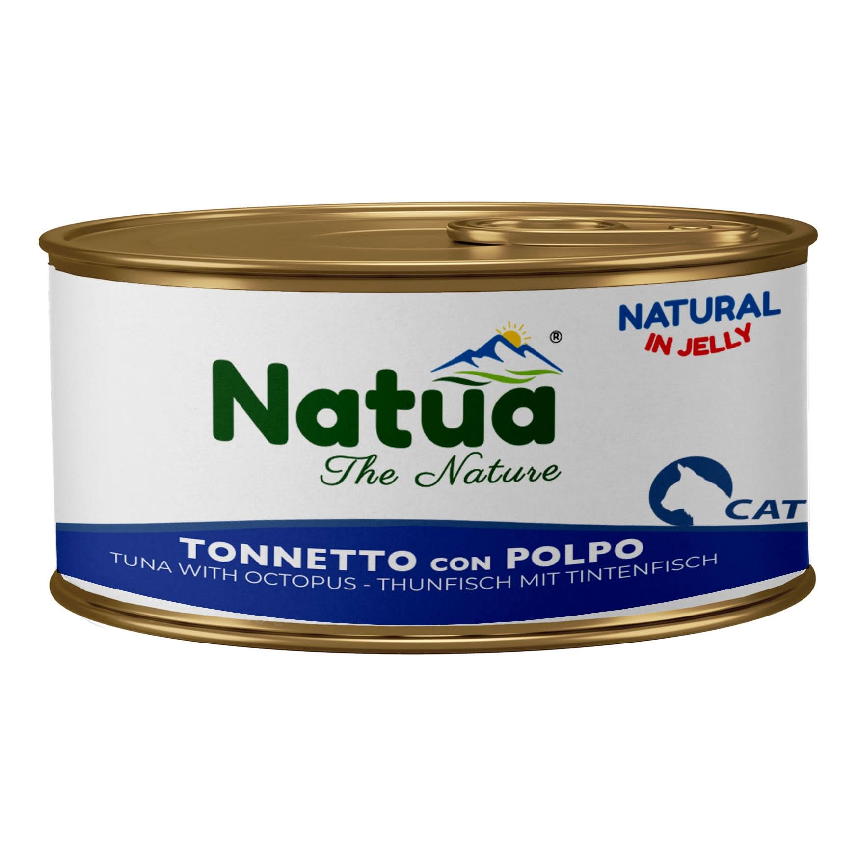 Natua Cat Jelly Tonno Polpo 85g
