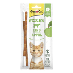 Gimcat sticks manzo&arom mela