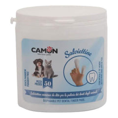 Salviettina da dito pulizia denti 50 pezzi 6 confezioni la095/b