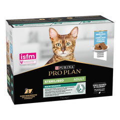 Pro plan mpk sterilised adult terrine al merluzzo 75 g 10 pezzi