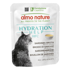 Almo Hydration Help Brodo Salmone con Filetti di Salmone 50g
