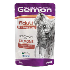 Gemon busta adult con bocconcini salmone 100 g