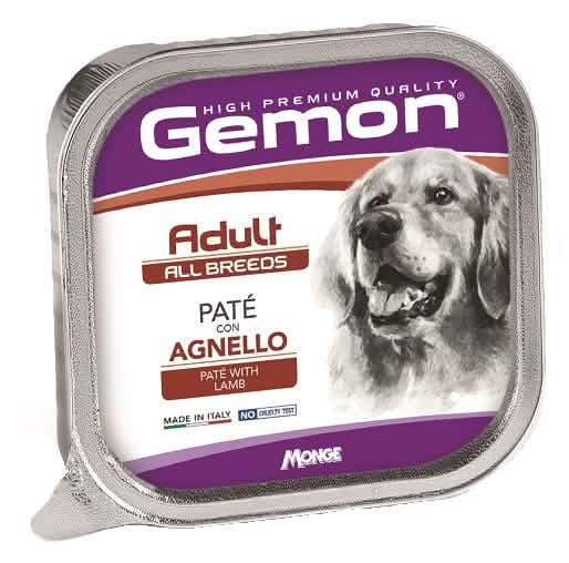Gemon pate' adult con agnello 150 g