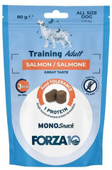 Forza 10 mono snack training dog all adult salmone 80 g