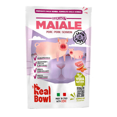 Real bowl busta singola maiale senza cereali 80 g