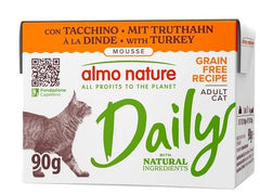 Almo Daily Cat Tacchino 90g