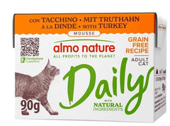 Almo Daily Cat Tacchino 90g