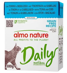 Almo Daily Cat Tonno Merluzzo 380g