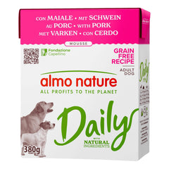 Almo daily dog maiale 380 g