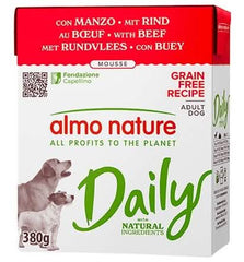 Almo Daily Dog Manzo 380g