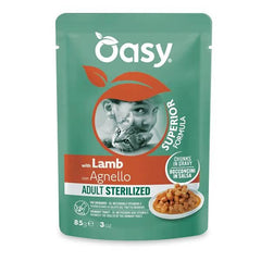 Oasy wet cat bocconcini adult sterilized agn 85 g