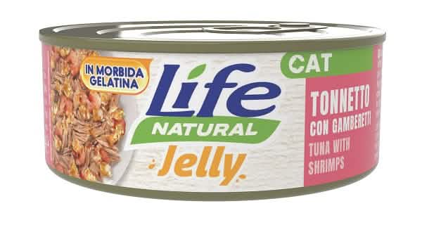 Life natural jelly tonnetto gamberetti 70 g