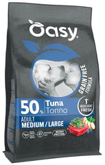Oasy dry dog grain free adult medium/large tonno 10 kg