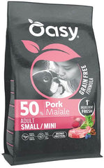 Oasy dry dog grain free adult small/mini maiale 800 g new pack