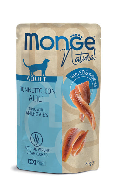 Monge natural tonno/acciughine 80 g
