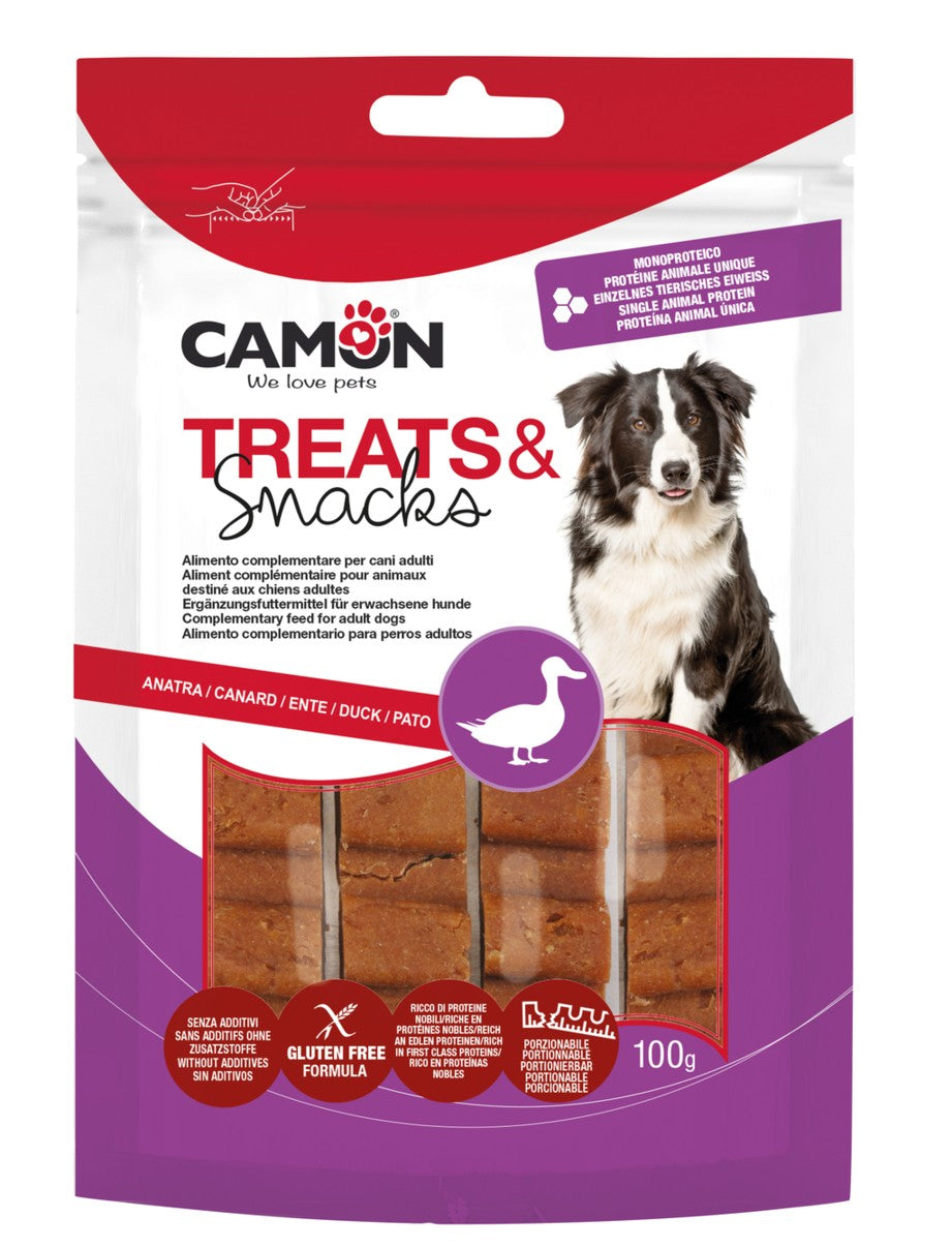 Treats&snacks barretta porzionabile anatra 100 g