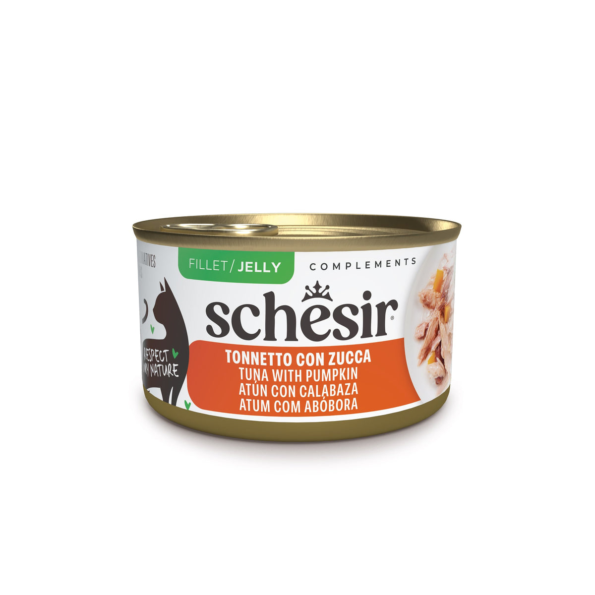 Schesir cat tonno zucca 85g