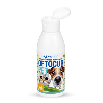 Aloeplus Oftocur Pet detergente contorno occhi per cani e gatti 100 ml