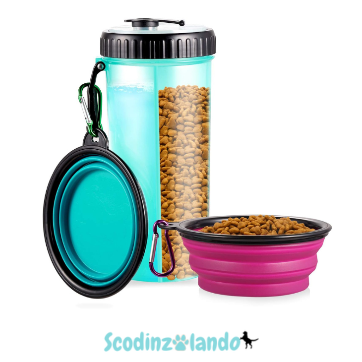 Contenitore Viaggi Animali 2-in-1 - Scodinzolando